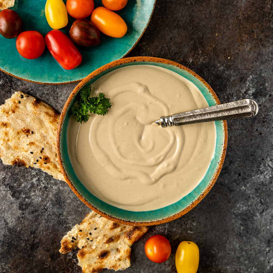 FUN Sesames Tahini Sauce | Indulge in Culinary Bliss with FUN Sesames Tahini Sauce Bowl - Unleash Flavorful Delight in Every Spoonful