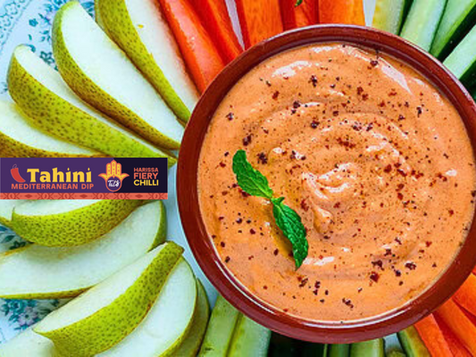 A Hot Twist on a Classic: Harissa Fiery Chilli Tahini.